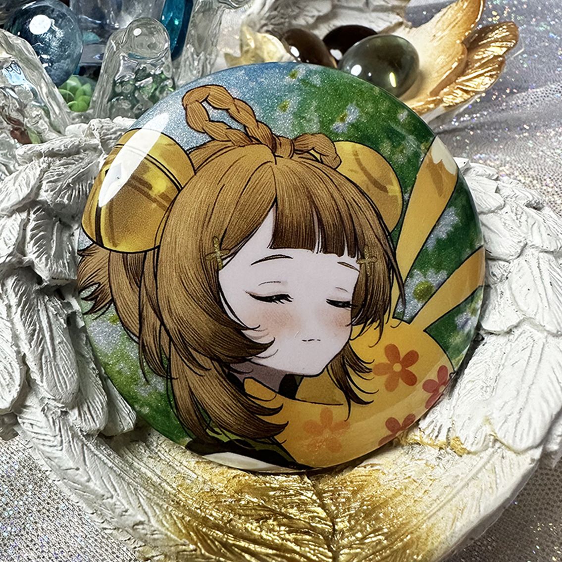 原神 同人缶バッジ ヨォーヨ A 58mm 缶バッヂ - メルカリ