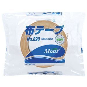 （まとめ）古藤工業 布粘着テープ No.890 50mm×25m NO890 1