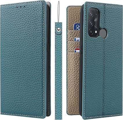 【在庫処分】Oppo Reno5 A ケース手帳型 オッポ リノ 5A 日本版 ケース Pelanty 牛革製品 本革レザー OPPO Reno5A 財布型カバー カード収納 スタンド機能 内蔵マグネット 手作り柔らかい Reno5a スマホケース ス