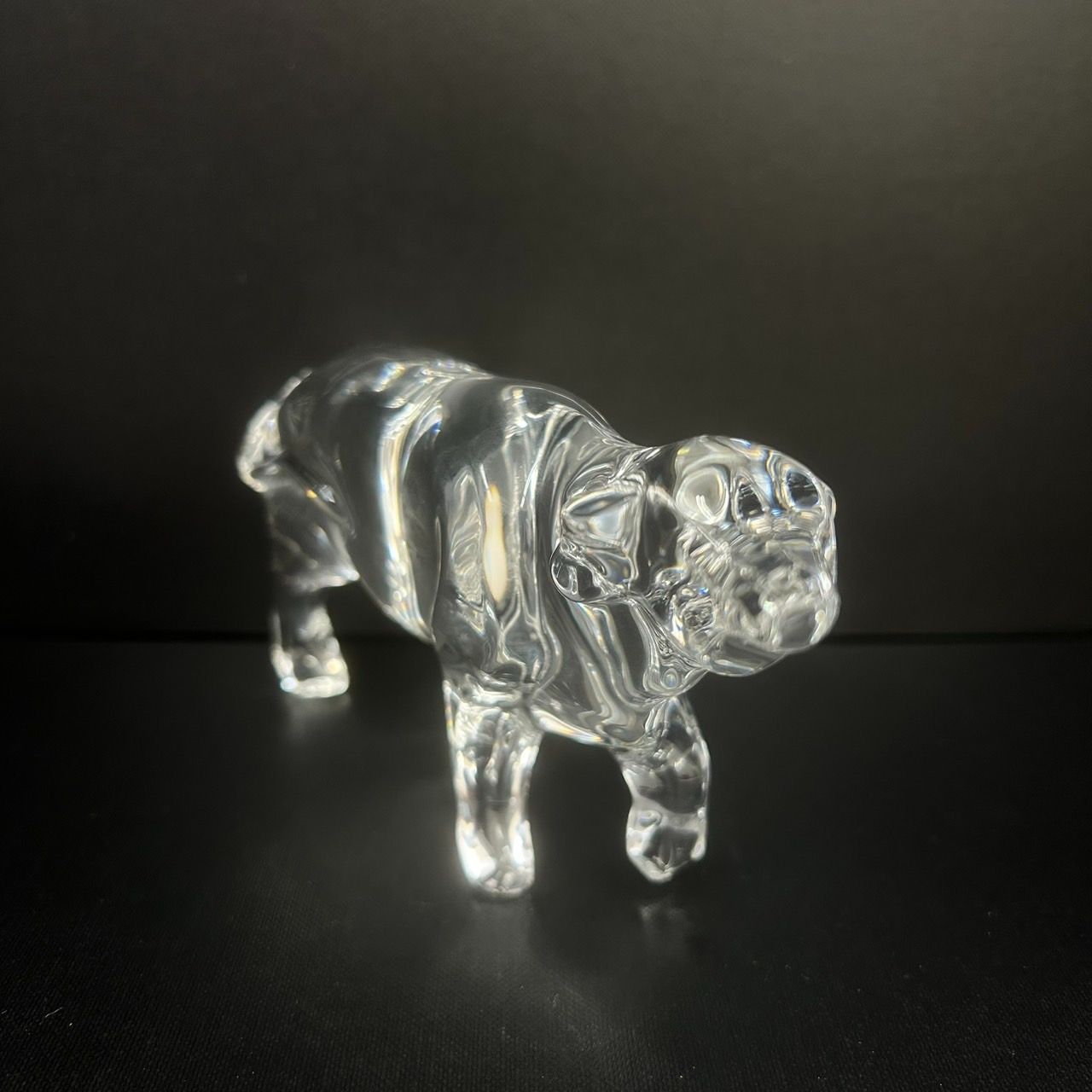 美品】Baccarat バカラ 干支 干支シリーズ 牛 丑 置物 ガラス