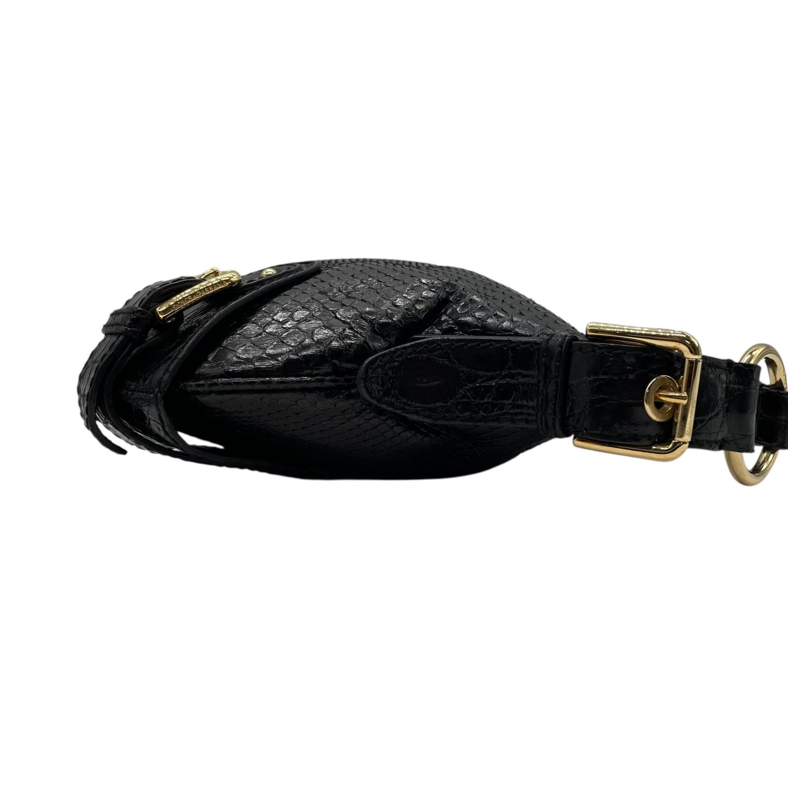 美品 DOLCE＆GABBANA ドルチェ＆ガッバーナ ハンドバッグ 黒