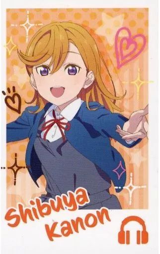 澁谷かのん トレーディングポラロイド風カード ホロ