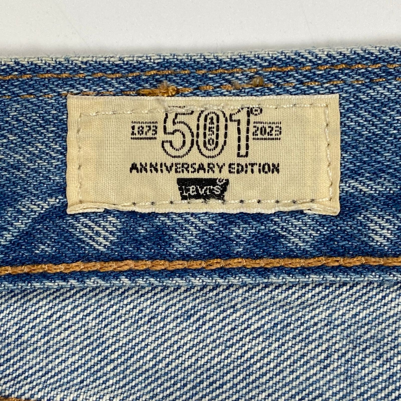 Levi's リーバイス / 150周年記念 もんぺ 刺し子 ハーフデニムパンツ