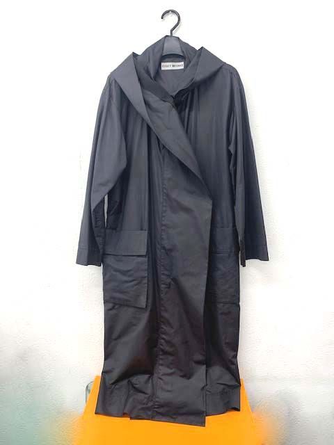 isseimiyake☆イッセイミヤケ☆パラシュートコート☆ブラック