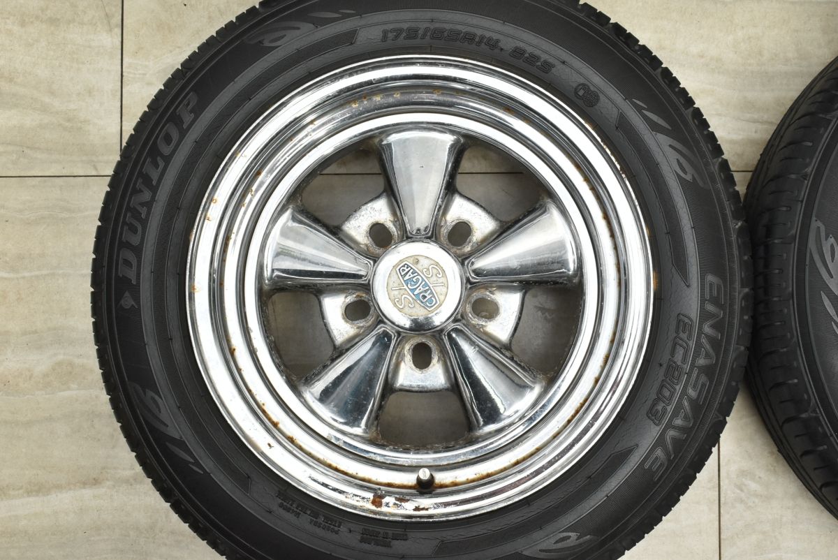 希少品】クレーガー CRAGAR S/S 14in 5.5J ±0 15in 7.5J ±0 PCD114.3 