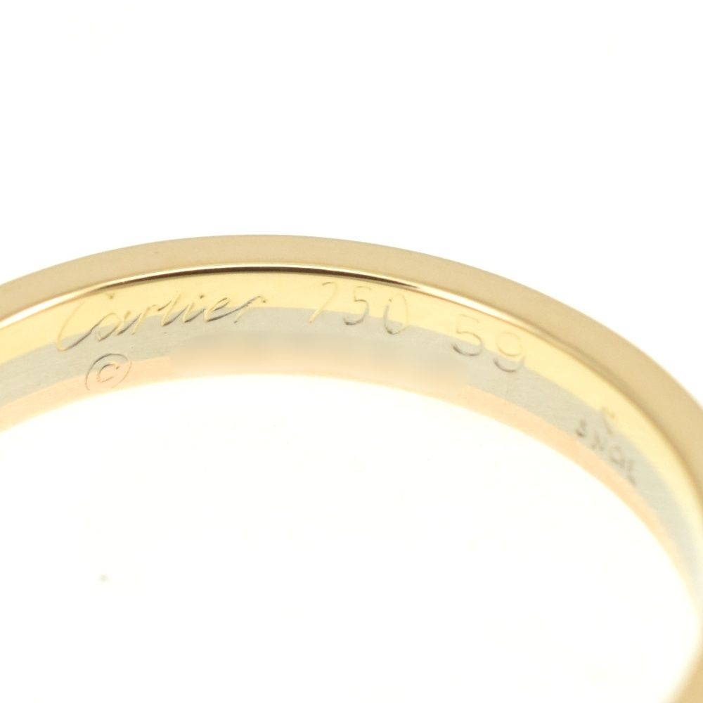 カルティエ CARTIER ヴァンドーム リング サイズ59 JP19 スリー メンズ S 139652