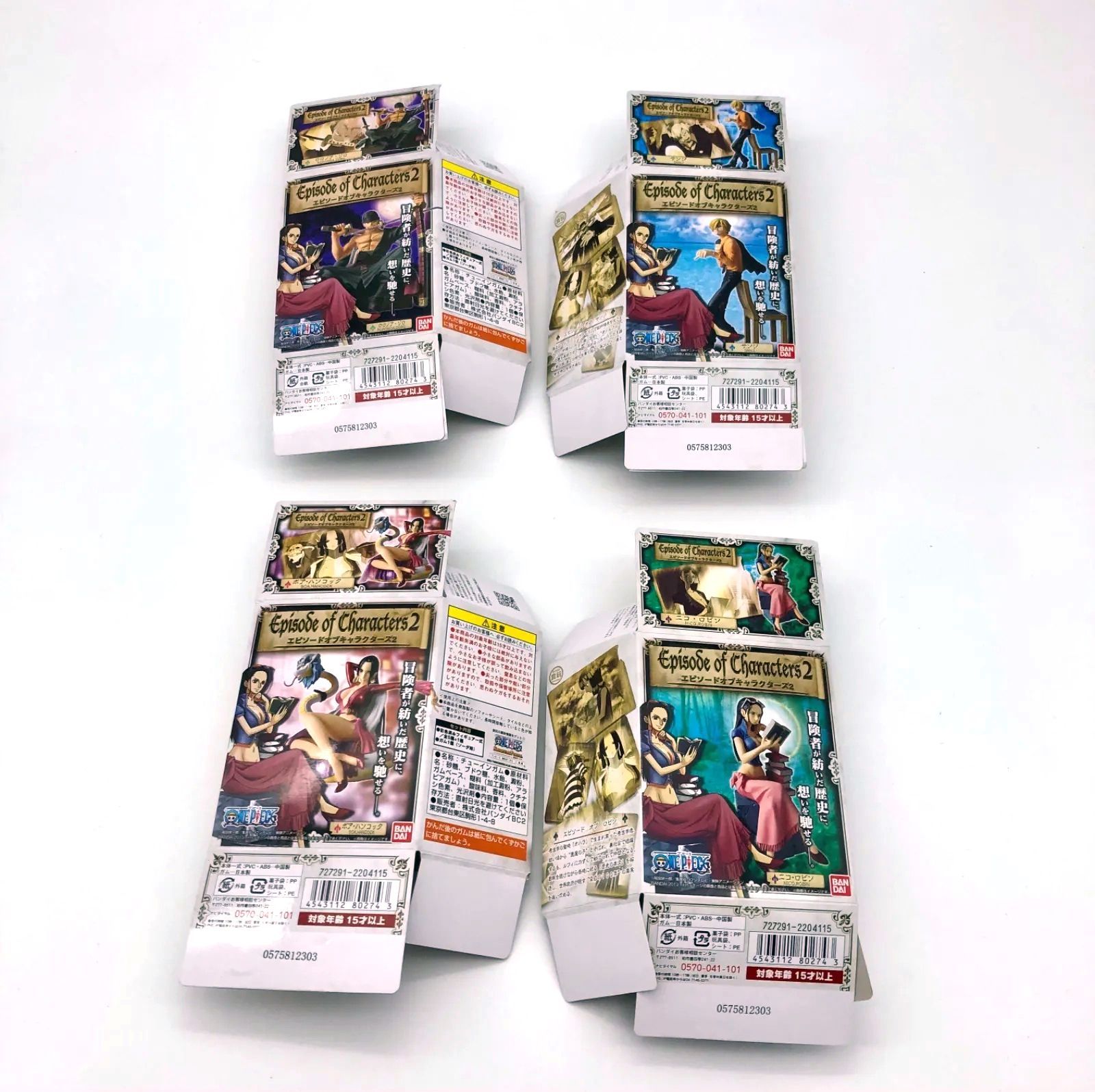 人気の福袋 正規販売店 新品 未使用 エピソードオブキャラクターズ ワンピース 4種 ゾロ ロビン ハンコック サンジ コミック アニメ Www Awarestorebr Com Br Www Awarestorebr Com Br