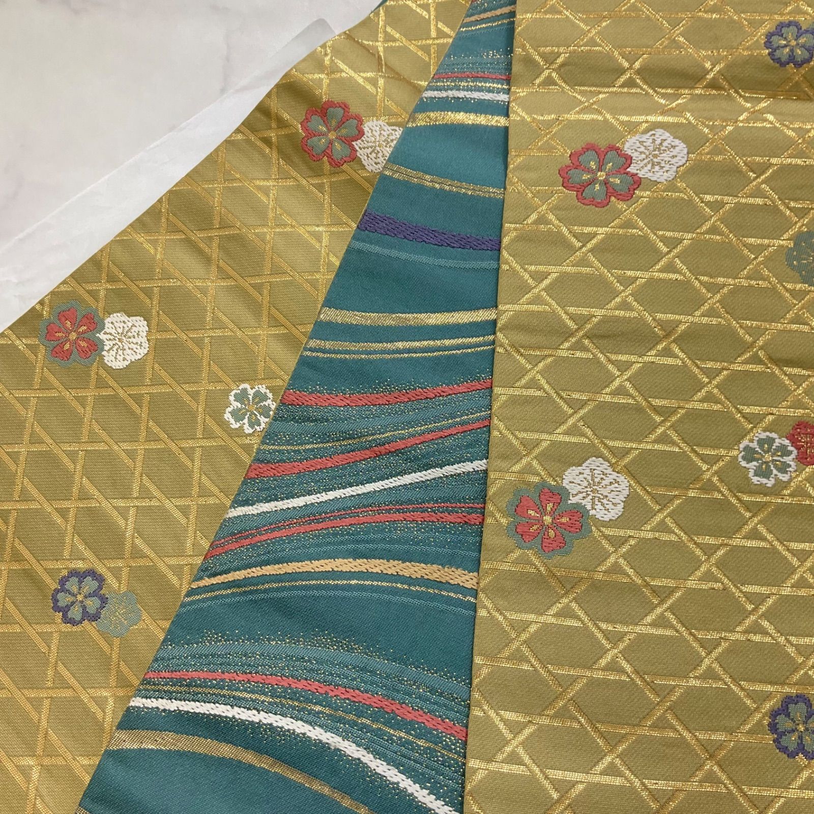 ○ kimono+one○最高級西陣織○ふっくらとした唐織⚫︎素敵な