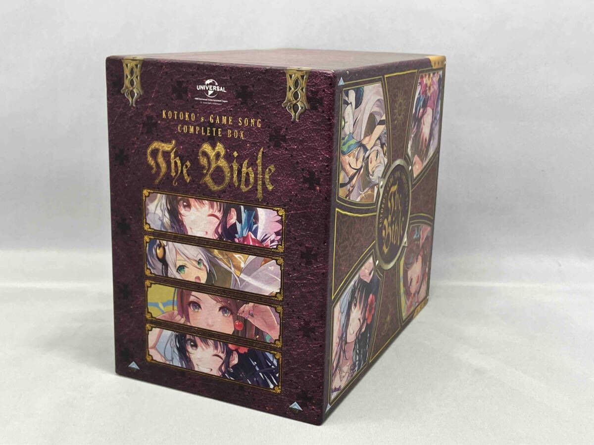 KOTOKO The Bible CDボックスセット Amazon | KOTOKO's GAME SONG COMPLETE BOX「The Bible」(通常盤
