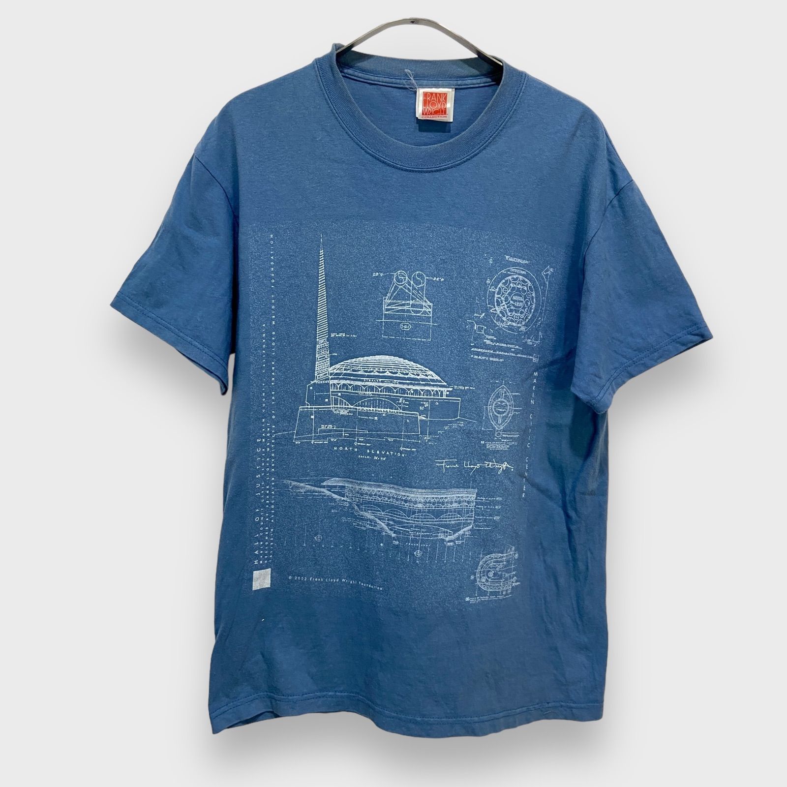 フランクロイドライト Tシャツ アートTシャツ 建築家 90s 90年代 フランクロイドライト フランクロイド 近代建築 現代