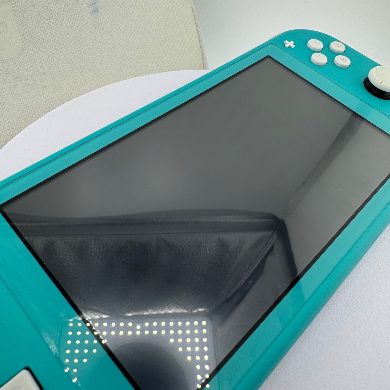 美品 Nintendo Switch Lite ターコイズ 本体 SD64GB ケース付属