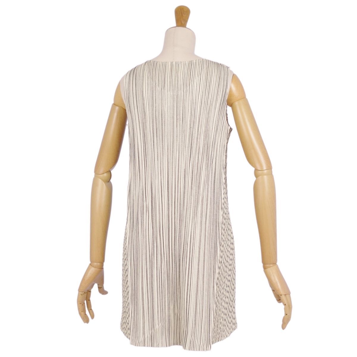 極美品 プリーツプリーズ イッセイミヤケ PLEATS PLEASE シャツ ブ