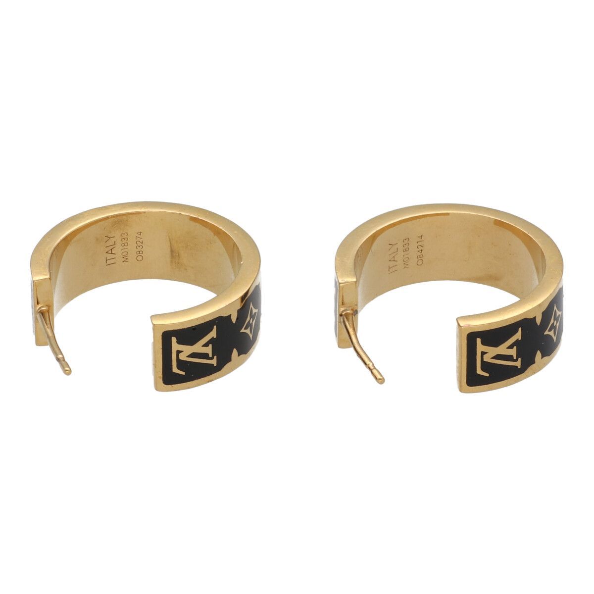 中古】 LOUIS VUITTON ルイ・ヴィトン ピアス ピアス ナノ グラム