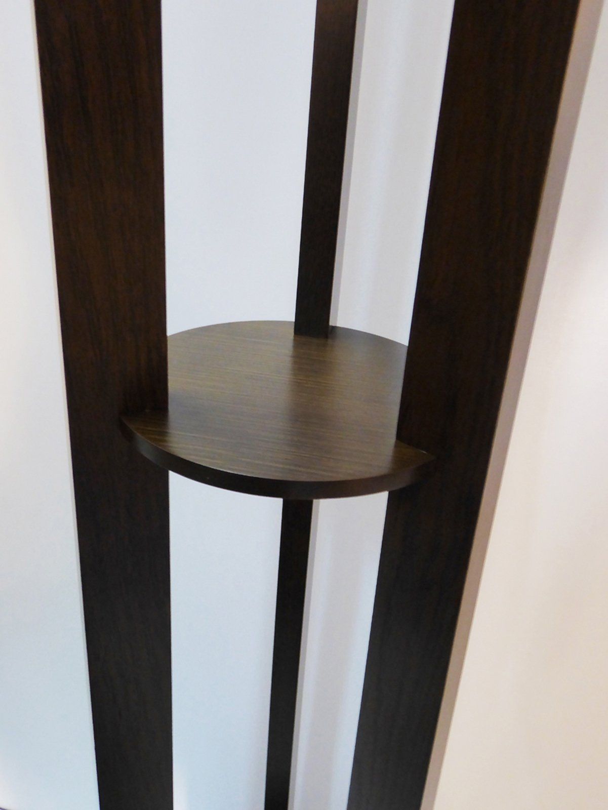 新着商品 ABOVO woody ring-LED フロアスタンド 大 オールナット F3223LE-V