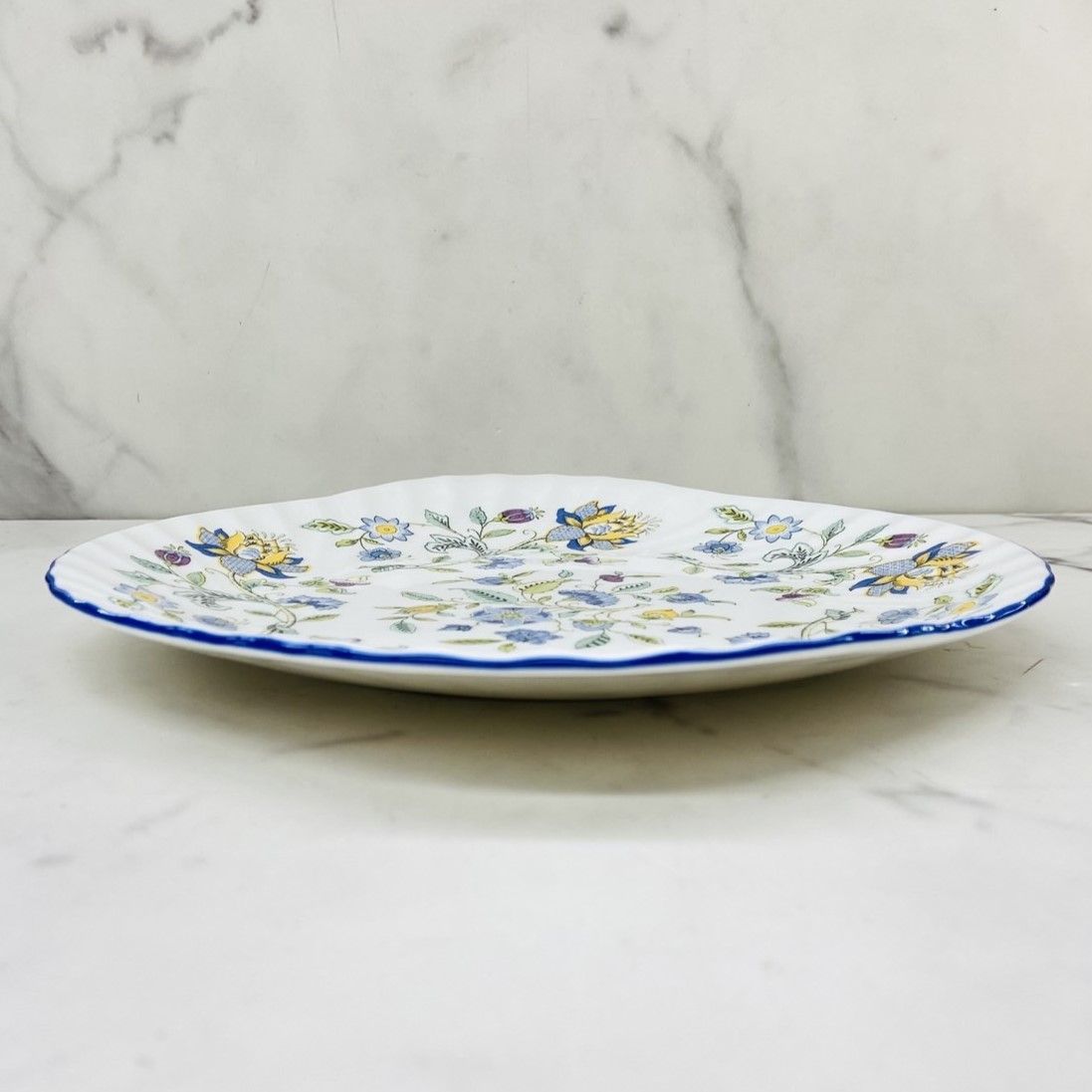 MINTON ミントン HADDON HALL ハドンホール ブルー プレート 皿 約27.5