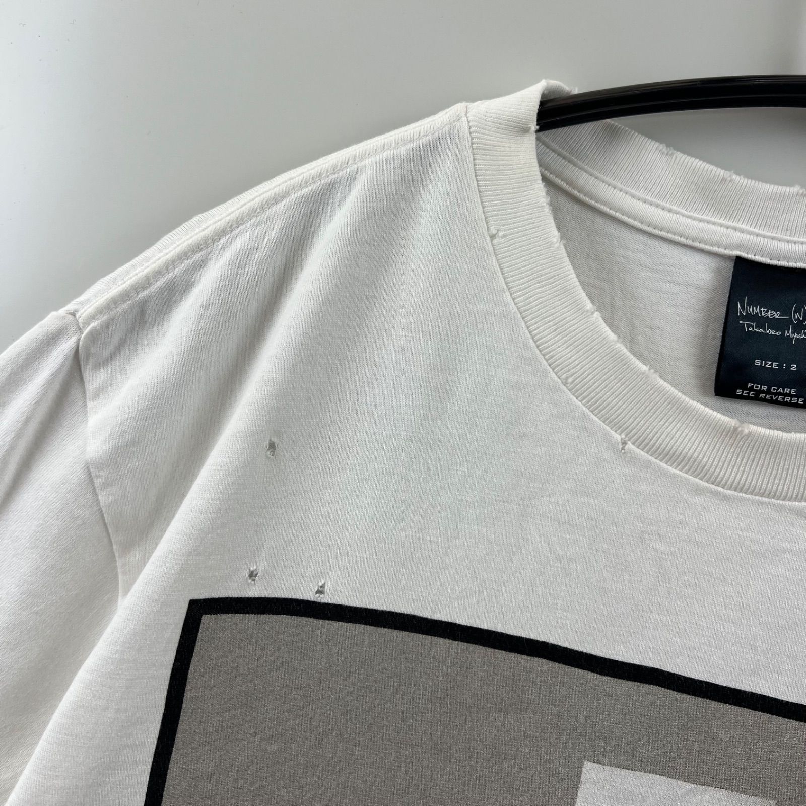 NUMBER(N)INE archive 05ss night crawler HELL Tee 2 ナンバーナイン