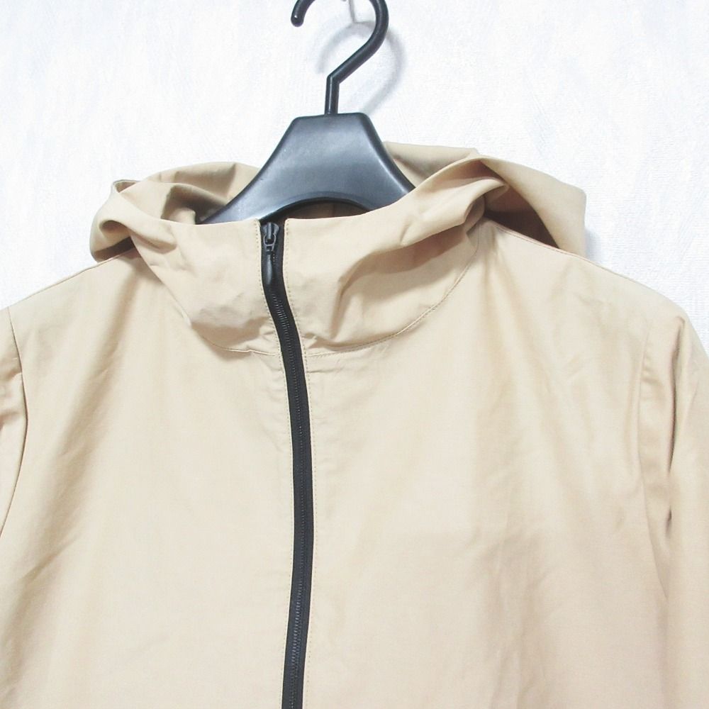 ヨリ yori パーカー サイズF - ベージュ レディース 長袖/ジップアップ