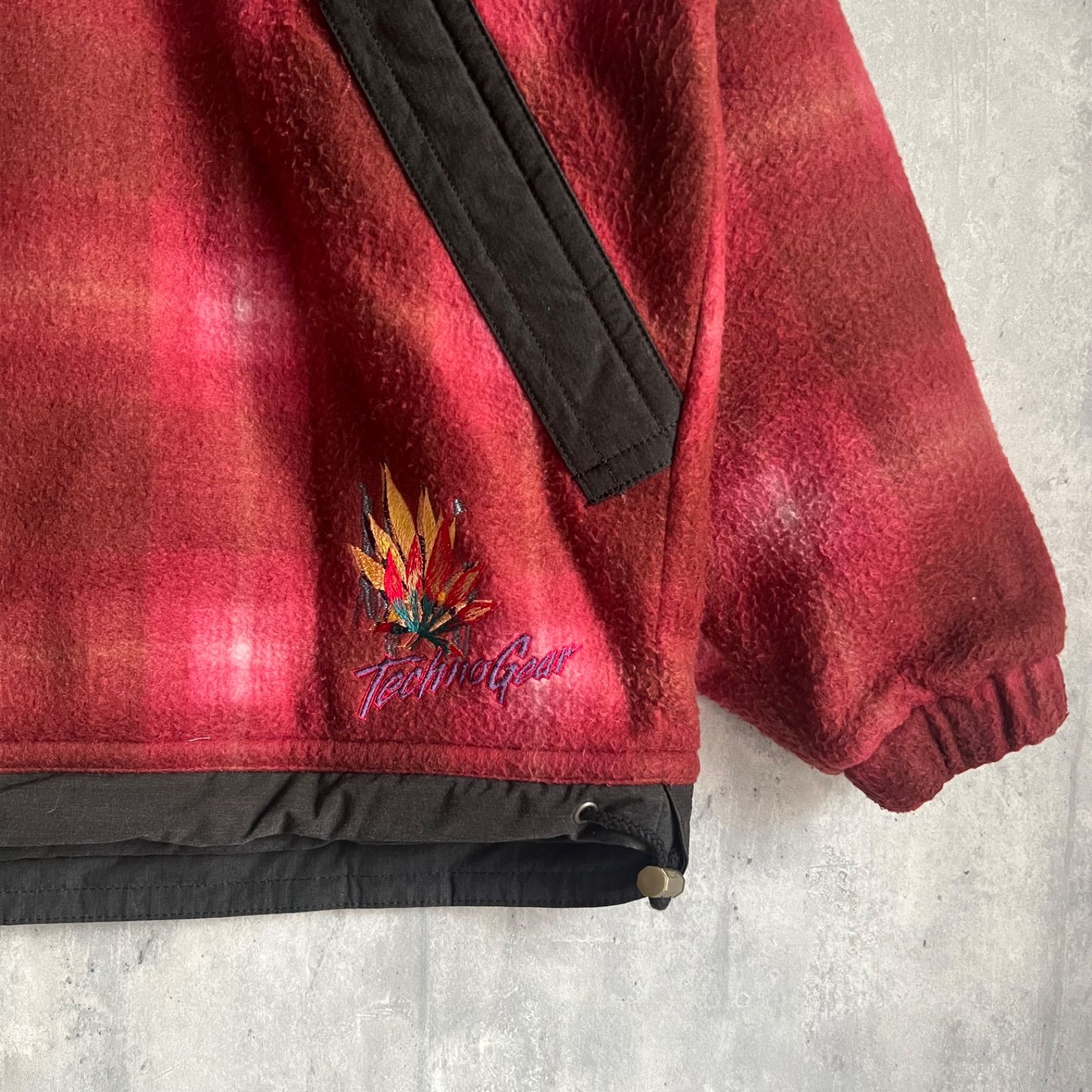 90s DESCENTE デサント テクノギア ハーフジップフリース