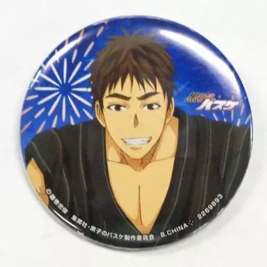 中古】バッジ・ピンズ(キャラクター) 3.木吉鉄平 「黒子のバスケ