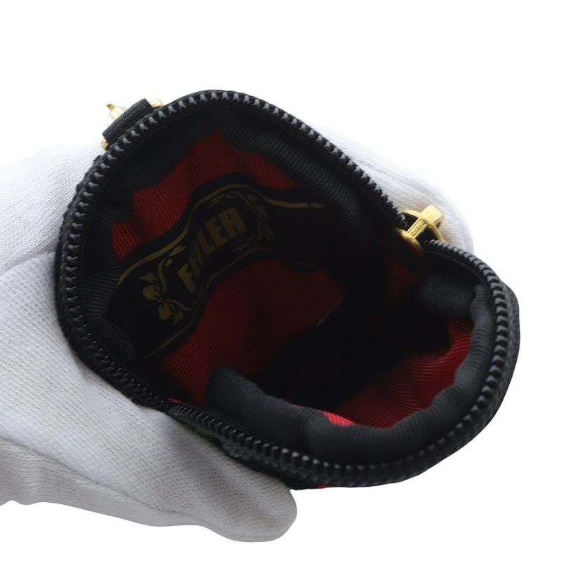 ハイジドット　チャームポーチ　ブラック Amazon.co.jp: フェイラー ハイジドット チャームポーチ