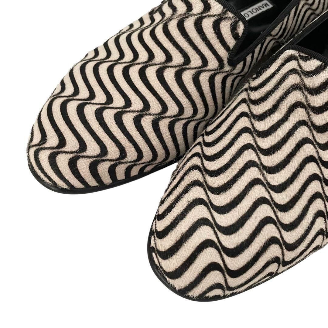 MANOLO BLAHNIK マノロブラニク ローファーシューズ オペラシューズ