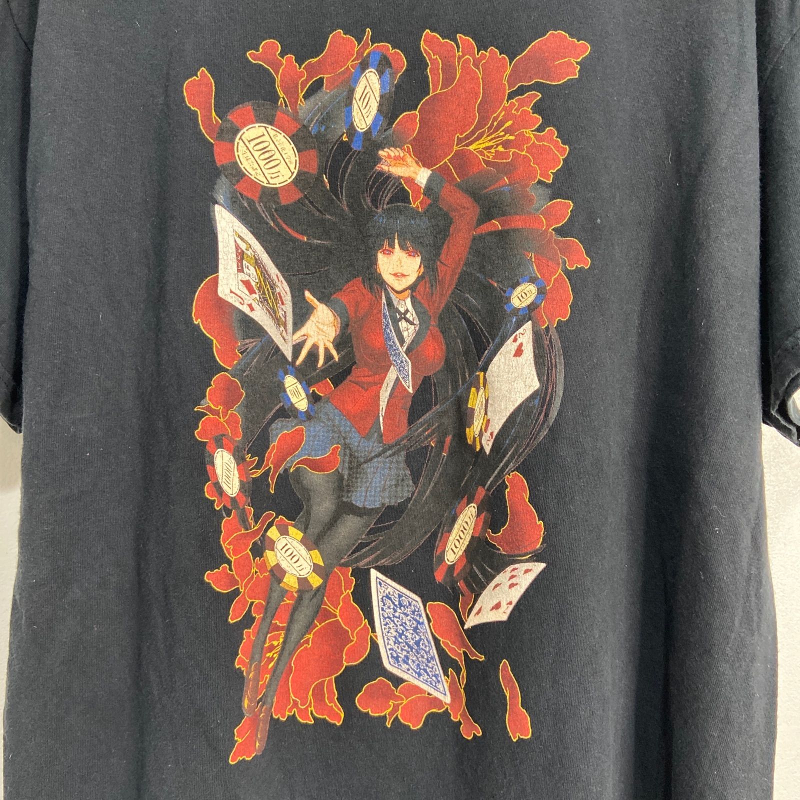 ☆賭ケグルイ☆アニメTシャツ☆蛇喰夢子☆キャラクターTシャツ