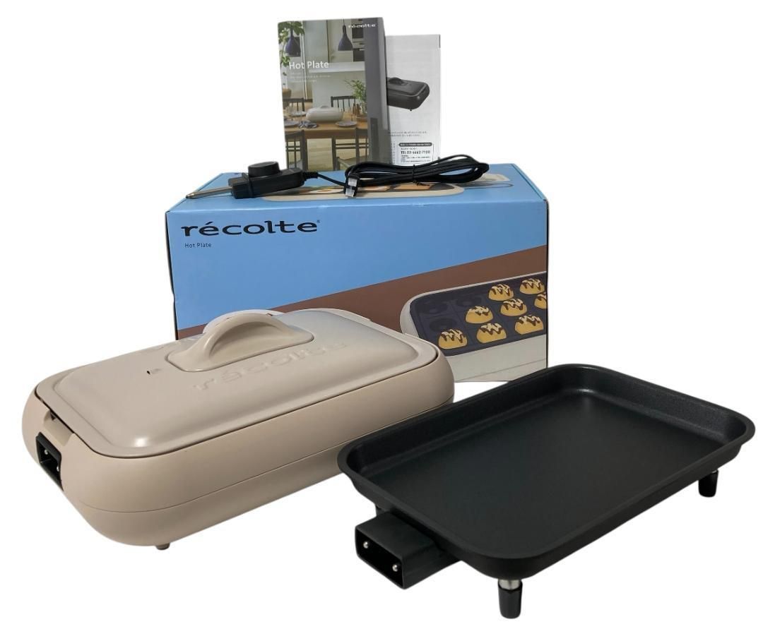 s114 ♥品 recolte レコルトホットプレート RHP-1 W