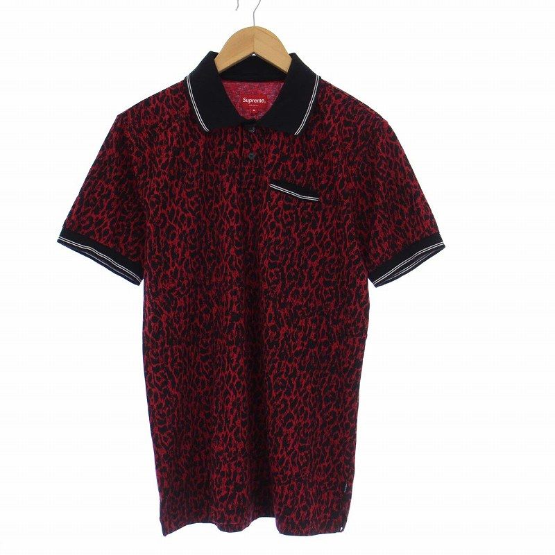 Supreme レオパード柄 ポロシャツ Supreme（レオパード ・ ポロシャツ）のフリマアイテム一覧