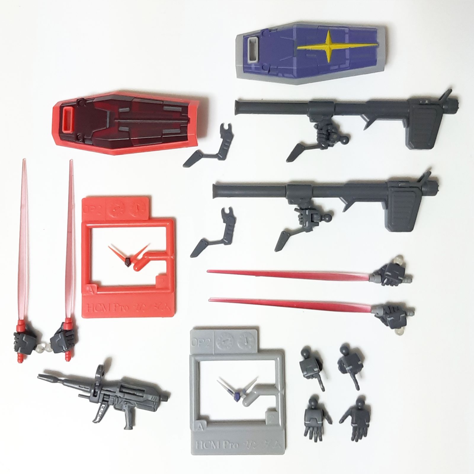 バンダイ HCM-Pro ハイコンプロ G-3ガンダム＆キャスバル専用ガンダム 
