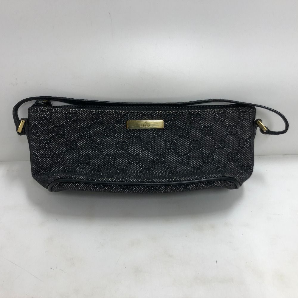 02w19493 グッチ GUCCI GGキャンバス アクセサリーポーチ ブラック レディース ポーチ 07198 2123 品