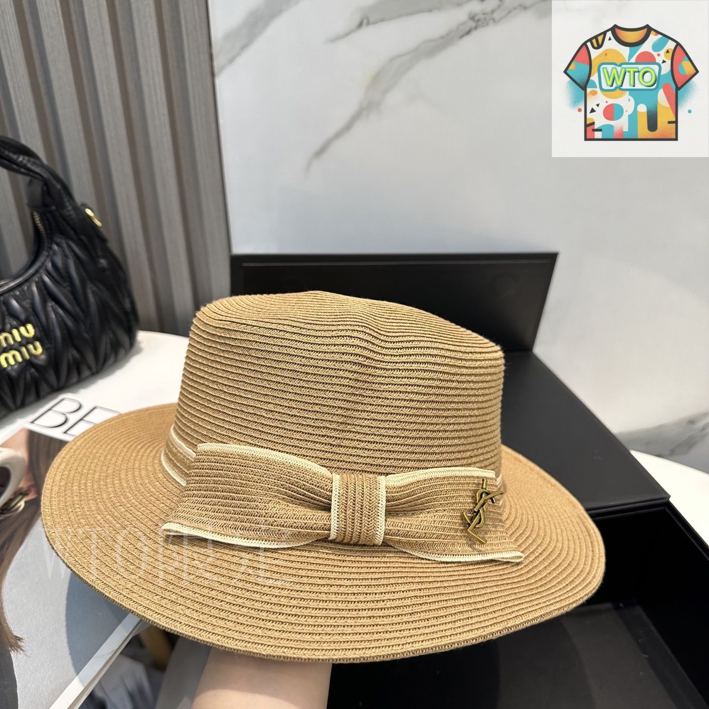 CHANEL☆新作25SS ハット CHANELバケットハット2025SS新作ミックスファイバー ブラック