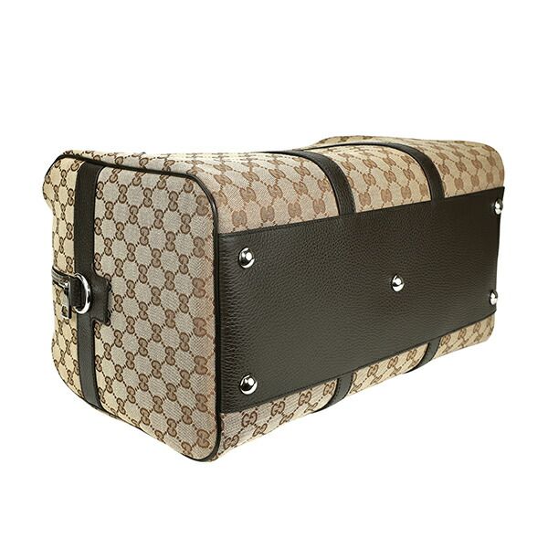 新品 グッチ GUCCI ボストンバッグ 【アウトレット】 GGキャンバス