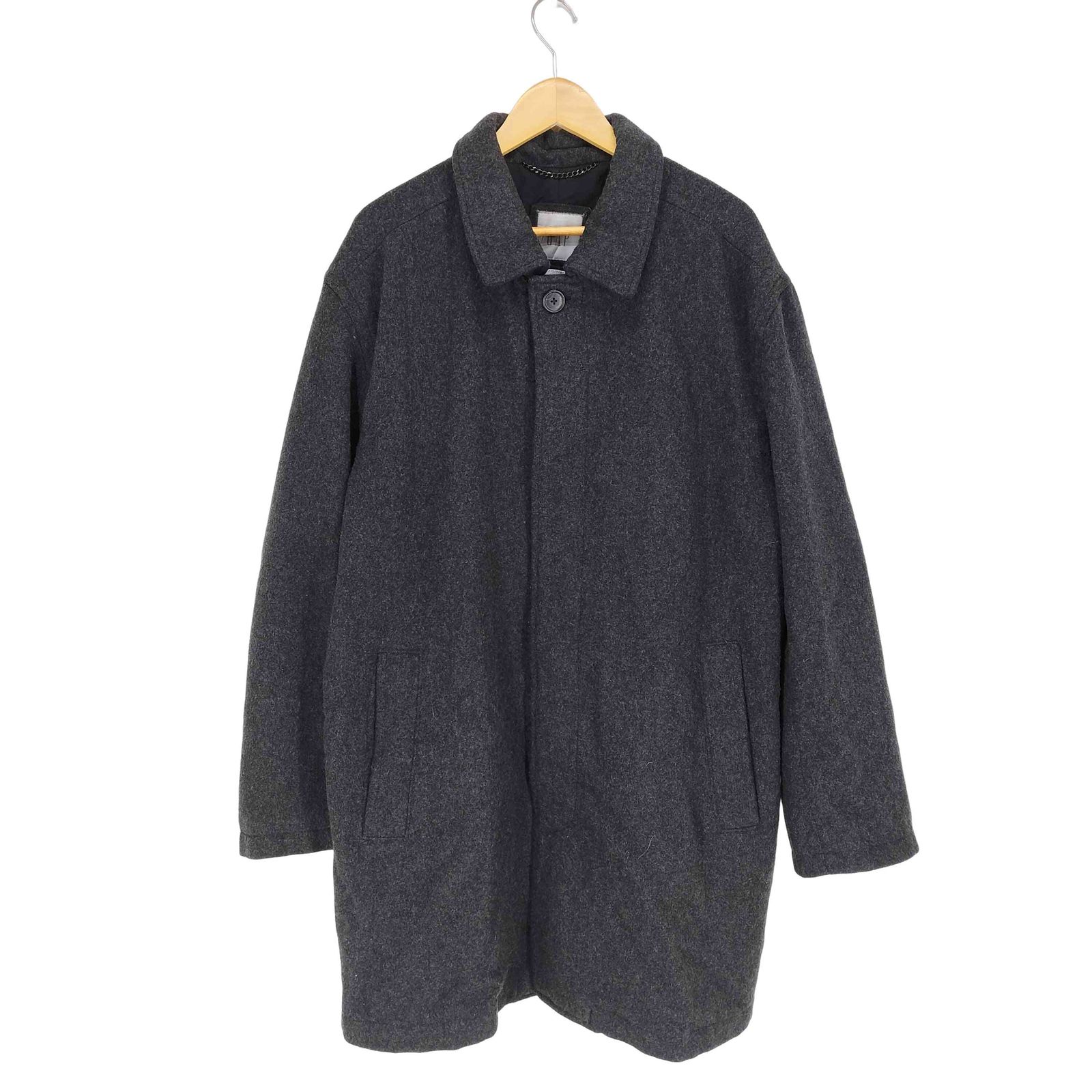ギャップ Gap 00S OLD ウールステンカラーコート メンズ XXL