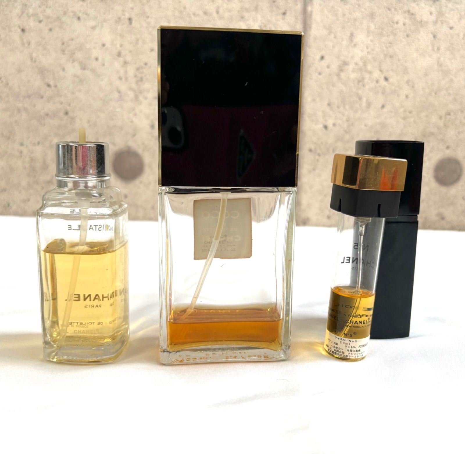 CHANEL シャネル EDT 3本まとめ CRISTALLE クリスタル 60ml / COCO 
