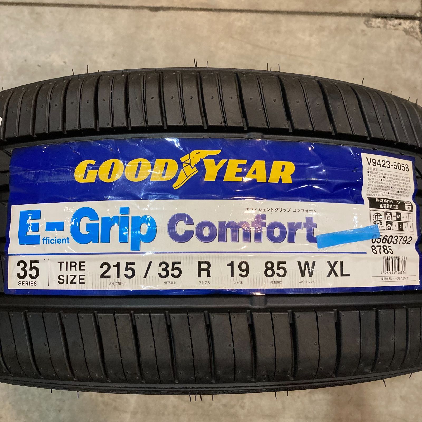 GOODYEAR 215/35r19 4本セット
