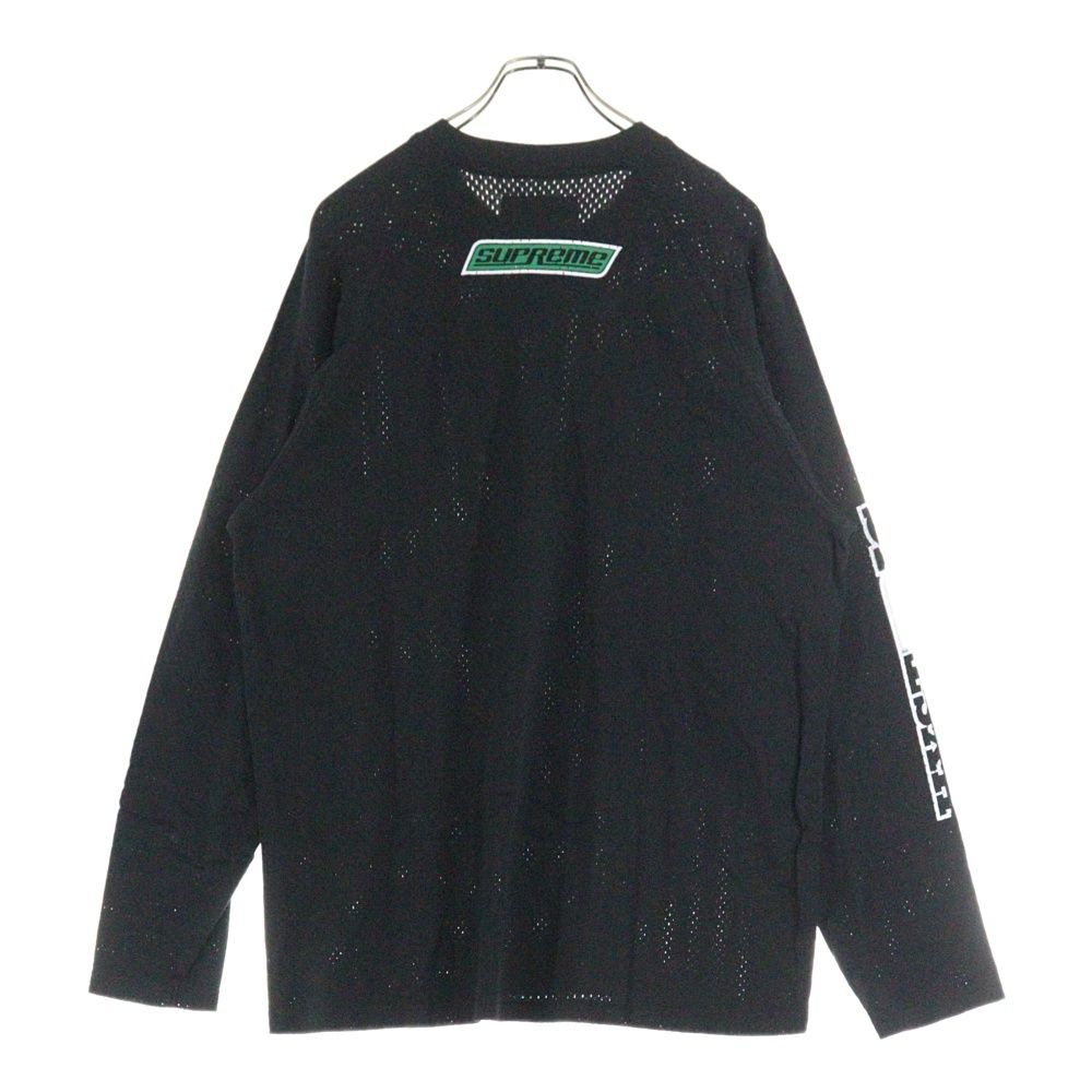 hysteric Supreme メッシュ長袖カットソー M ブラック/グリーン SUPREME (シュプリーム) 24AW ×HYSTERIC GLAMOUR Mesh L/S Top