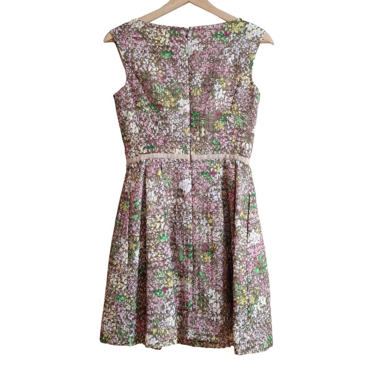 トッカ TOCCA サイズ0 XS - 白×黒×マルチ レディース ノースリーブ