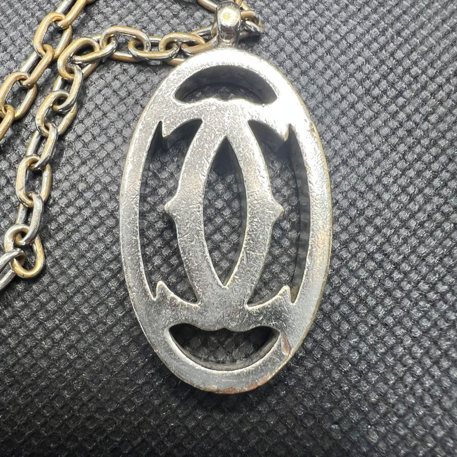 Cartier カルティエ キーホルダー キーリング ロゴ シルバー - メルカリ