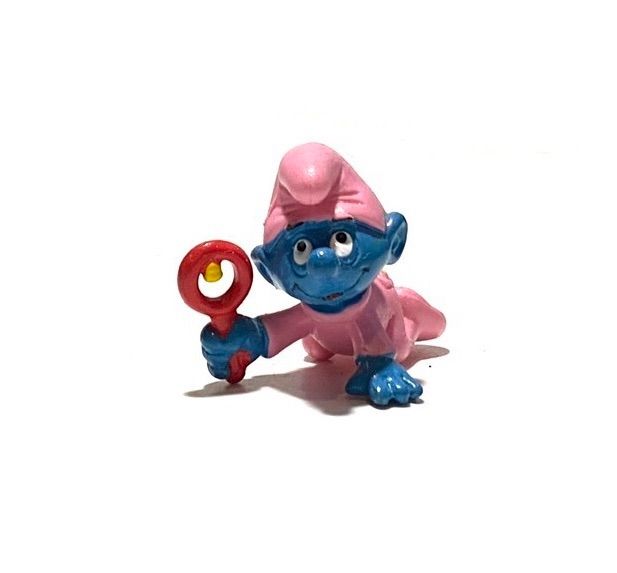 【受注生産品】 SMURF ヴィンテージ スマーフ 赤ちゃん ベビー フィギュア PVC その他