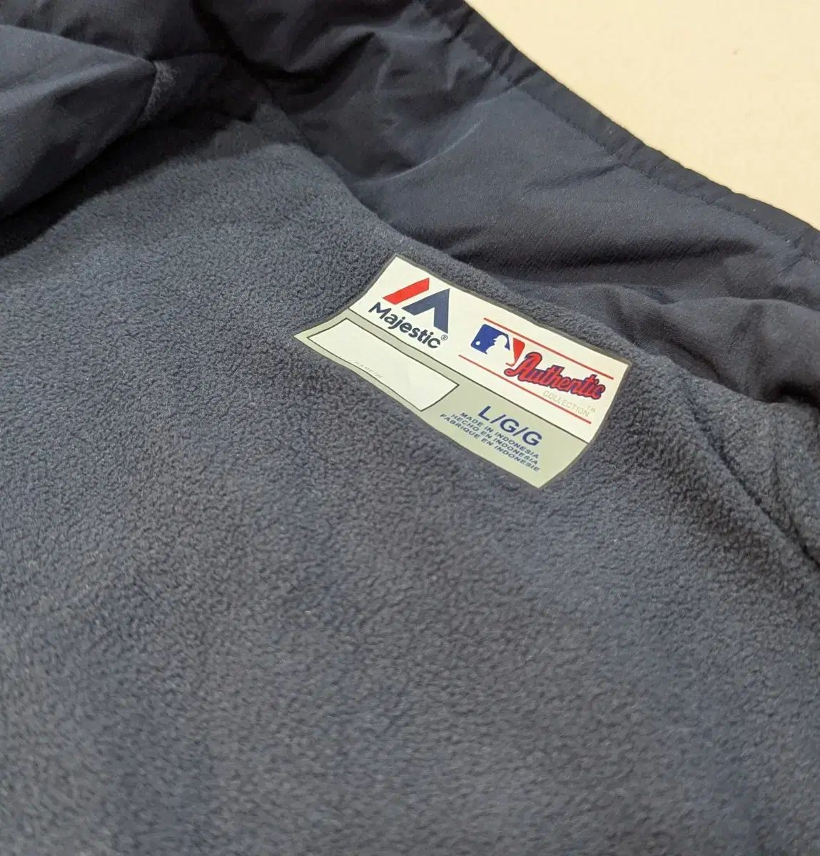  マジェスティック YORK ヤンキース ジャケット ネイビー その他 ウェア