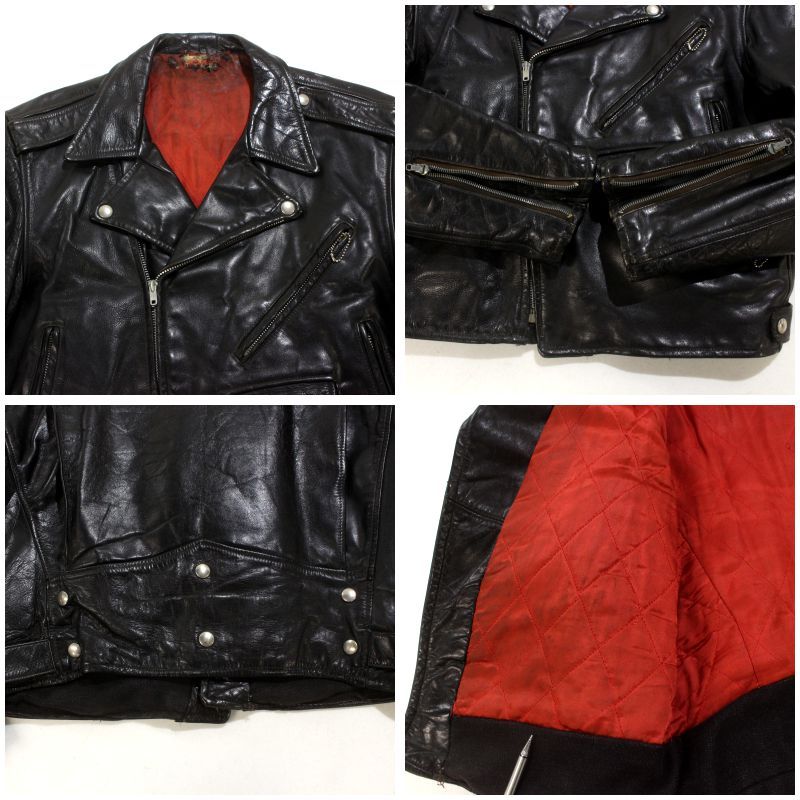 ダブルライダースジャケット メンズ