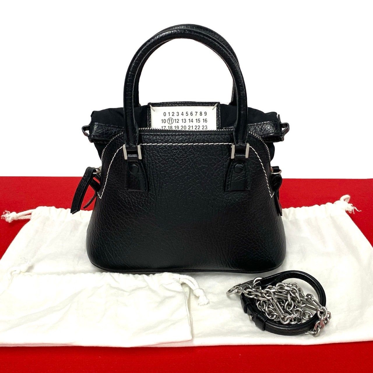 極美品 メゾン マルジェラ ショルダーバッグ ハンドバッグ 2WAY 