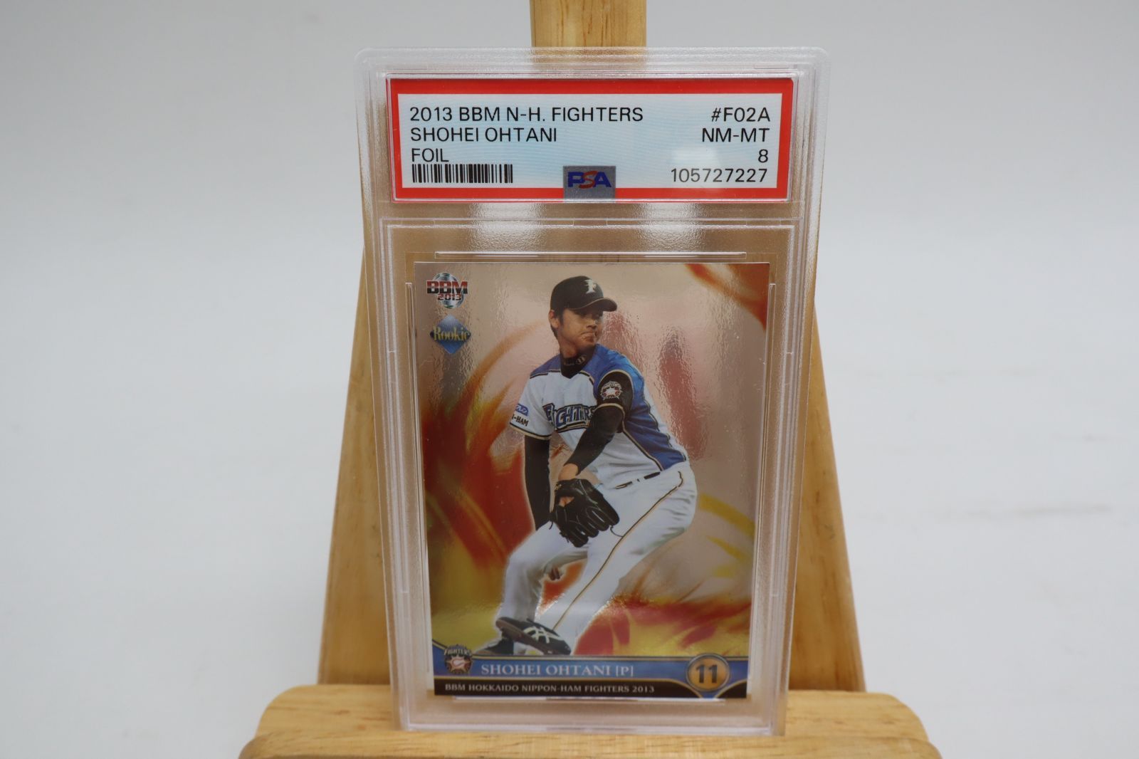 大谷翔平　2013 ルーキーカード  F02a F02b FOIL PSA PSA 2013 BBM #F02A #F02B 日本ハムファイターズ 大谷翔平 FOIL