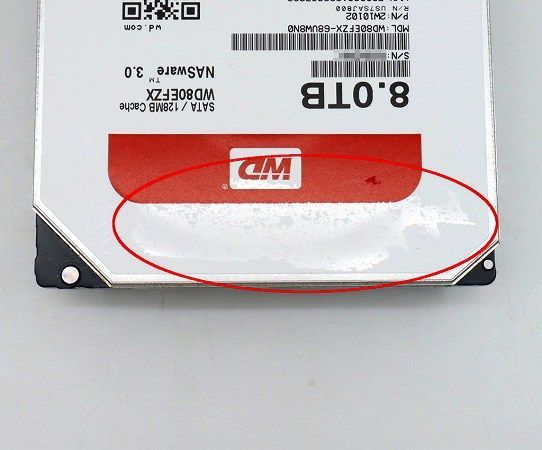 WD Red 8.0TB WD80EFZX 内蔵型HDD 内蔵型ハードディスクドライブ WD