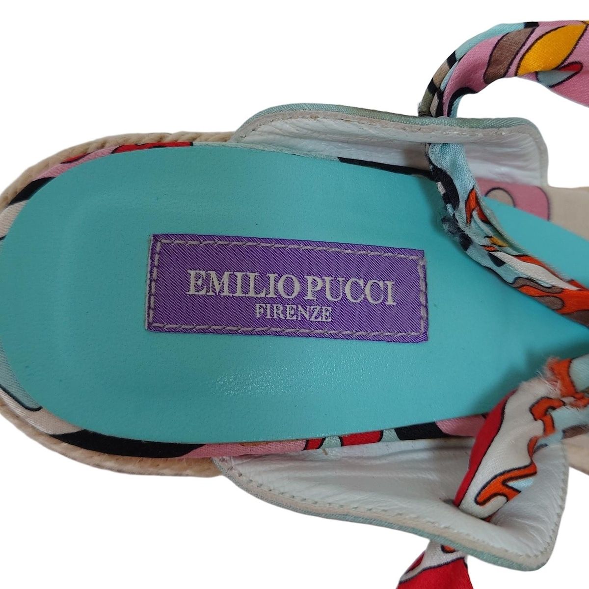 エミリオプッチ PUCCI ゴールドヒールブーツ サイズ表記「36」23