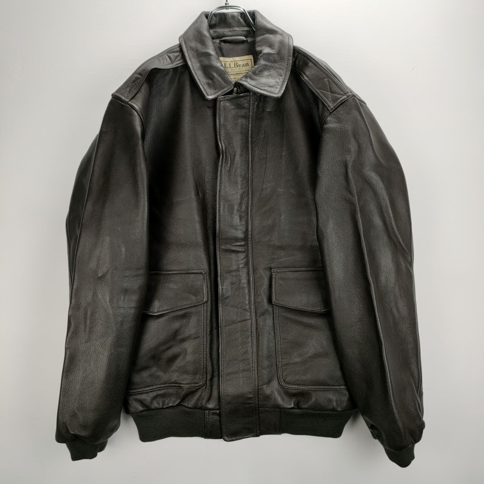 エルエルビーン　レザージャケット L.L.Bean エルエルビーン レザージャケット a2 M TALL