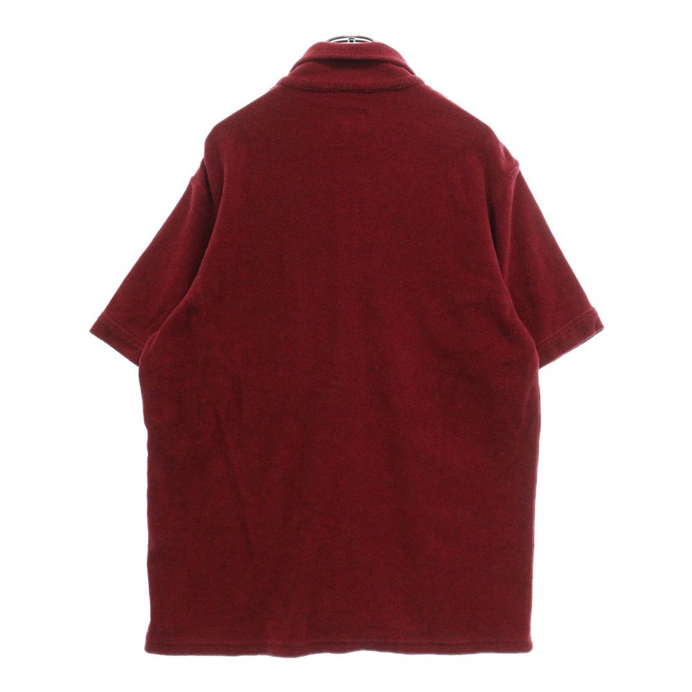 SUPREME シュプリーム 17SS Terry S/S Shirt パイル地 半袖 シャツ ボルドー SUPREME (シュプリーム) 17SS Terry S/S Shirt パイル地 半袖 シャツ
