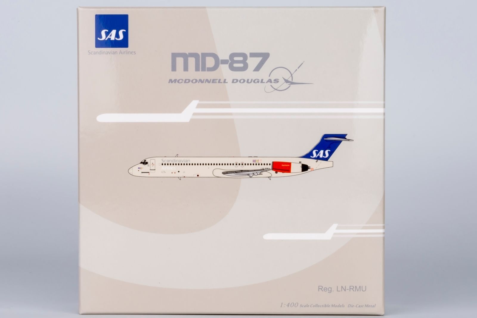 NGmodel スカンジナビア航空 MD-87 (DC-9-87) LN-RMU 1/400 NGmodel スカンジナビア航空 MD-87 (DC-9-87) LN-RMU 1/400