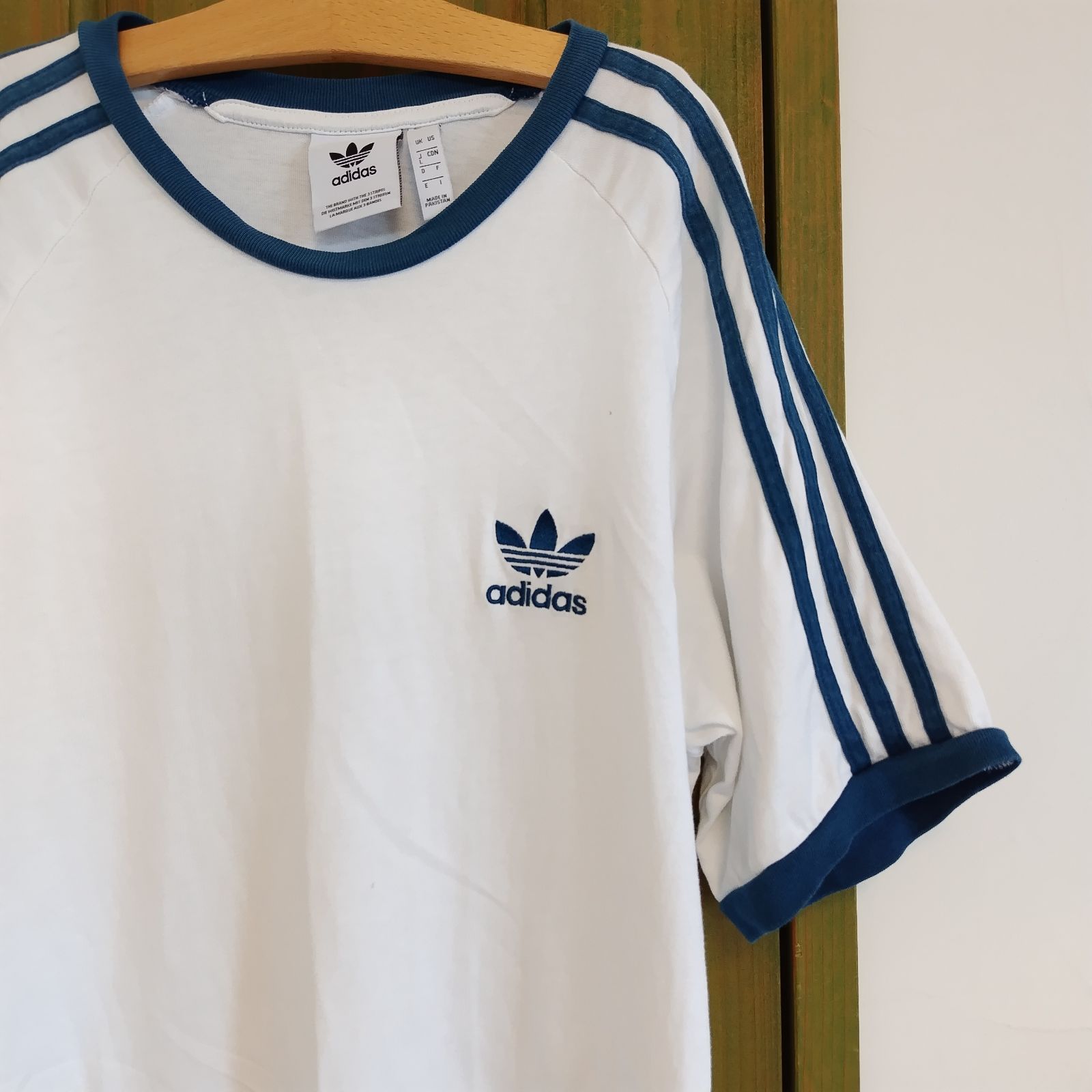 レアカラー adidas アディダス リンガーネックT 桜色 トレフォイルロゴ レアカラー adidas アディダス リンガーネックT 桜色