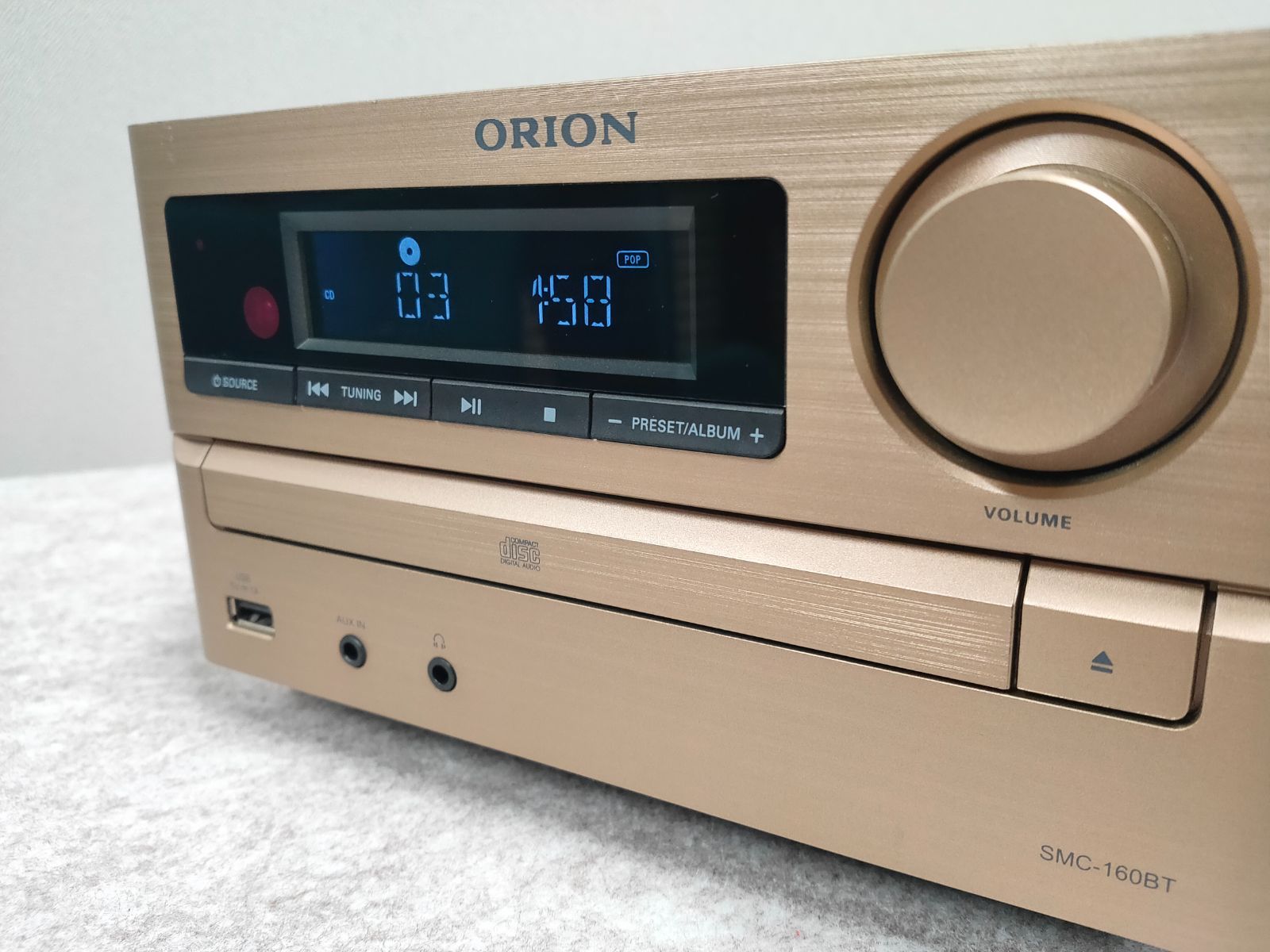 ORION Bluetooth機能搭載CD/USBステレオシステムSMC-160BT